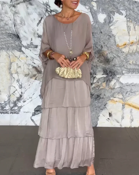 Lara | Elegant Flowing Maxi Dress